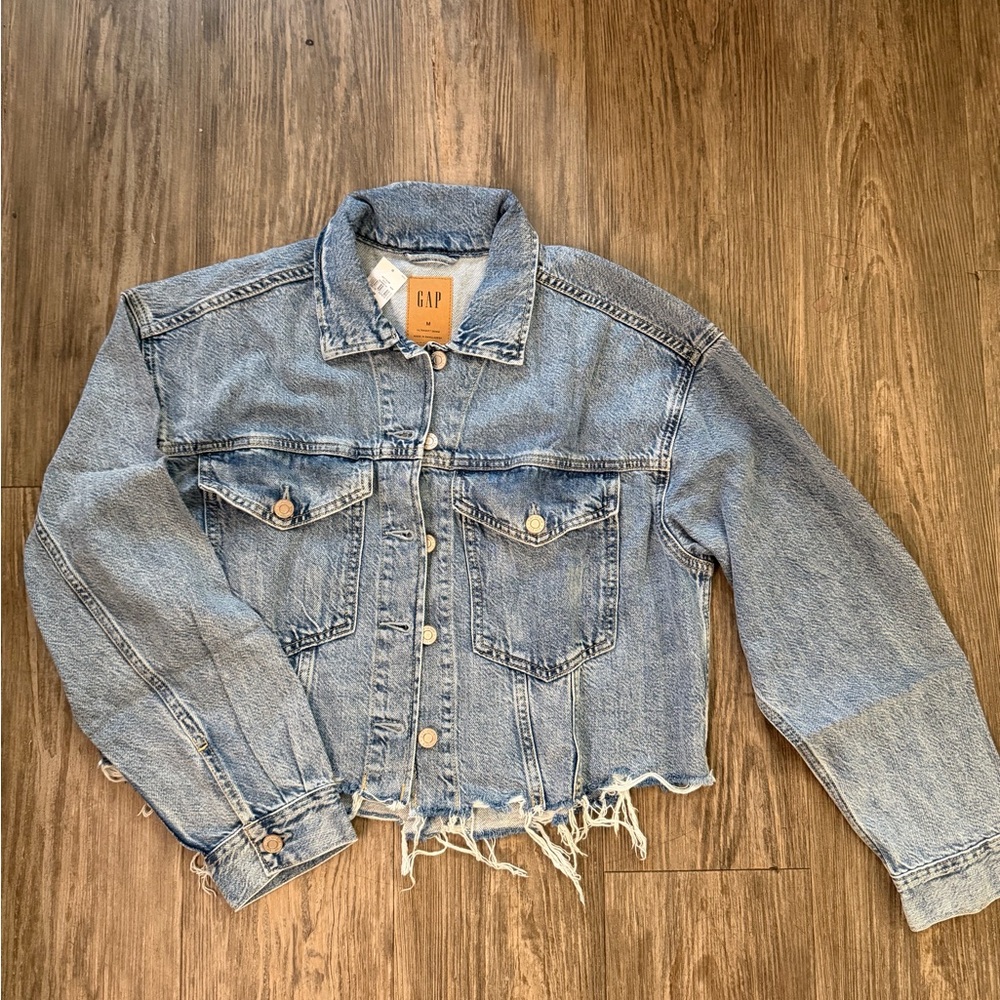 UltraSoft Icon Denim Crop Jacket